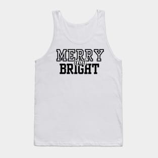 Merry and Bright Christmas Tank Top